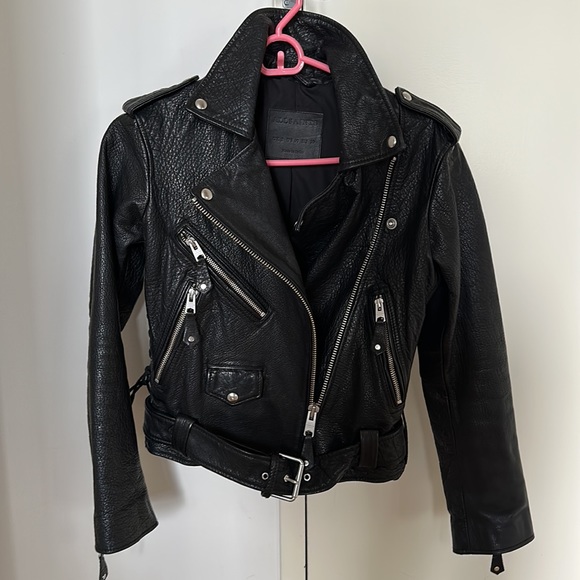 All Saints Leather Jacket - Picture 2 of 4